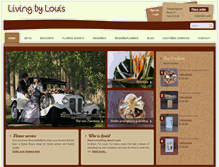 Tablet Screenshot of livingbylouis.com